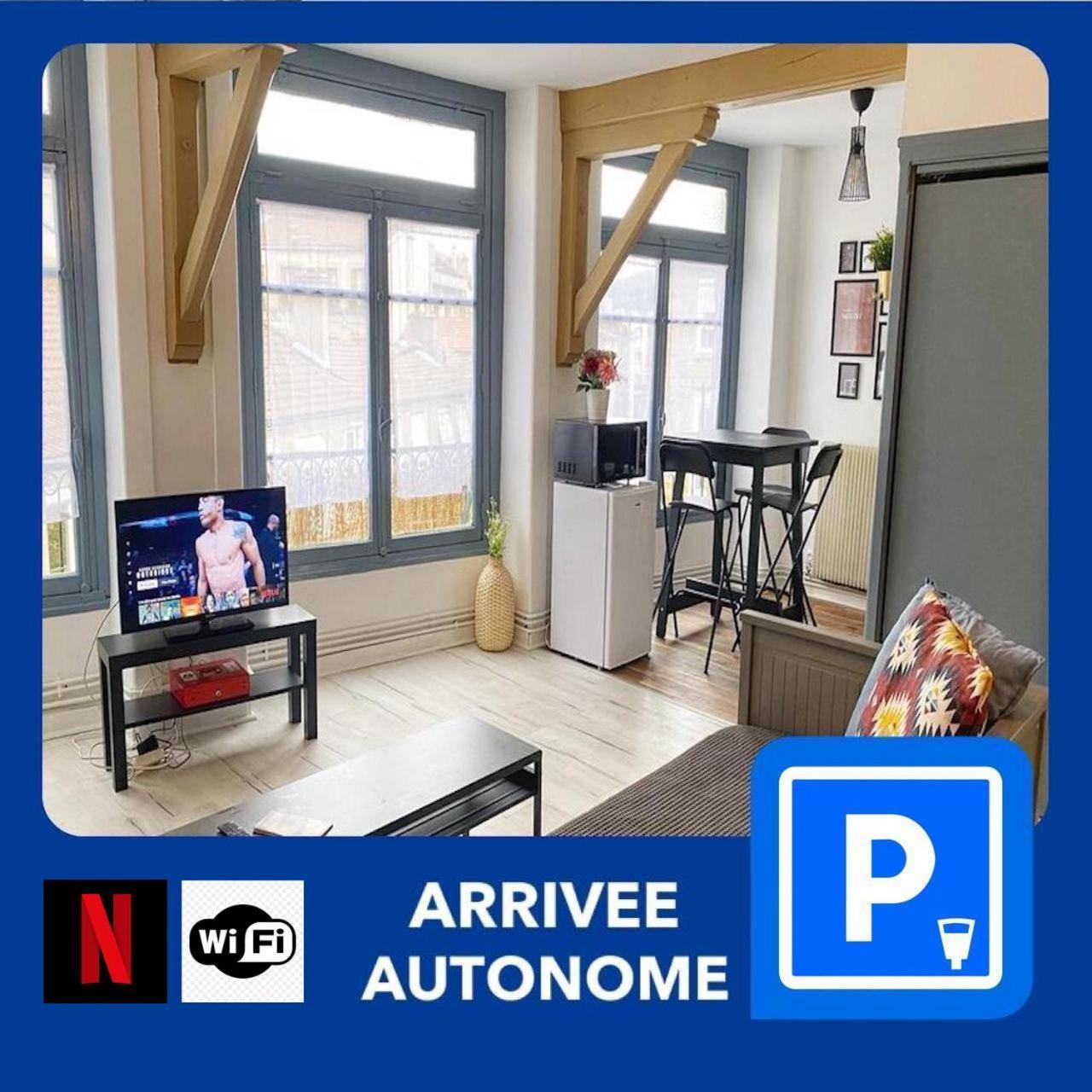 015 Chic & Cosy Studio 41M2 Hypercentre Wifi Smart Tv Netflix サン・テティエンヌ エクステリア 写真